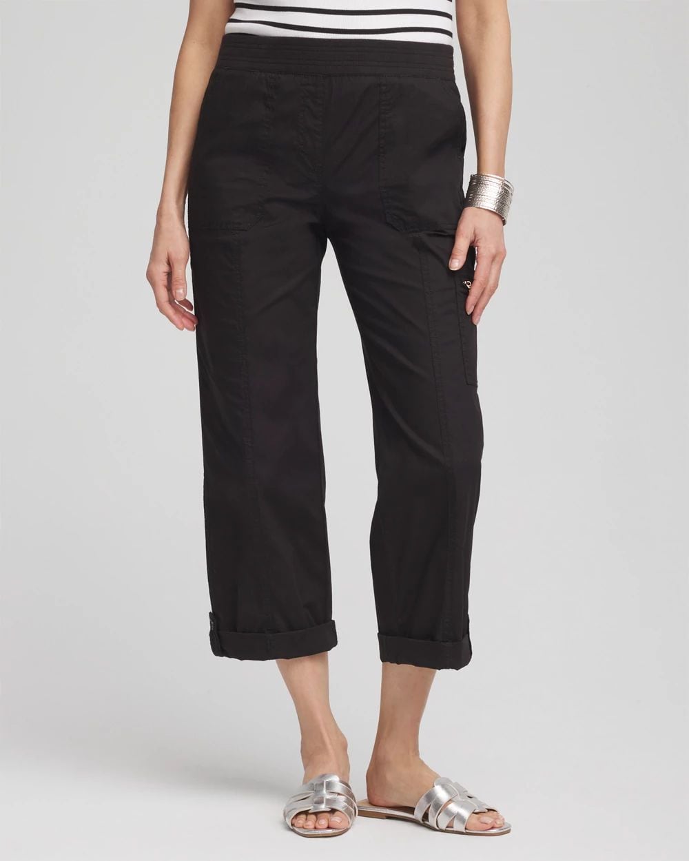 Poplin Cropped Pants | Chico's